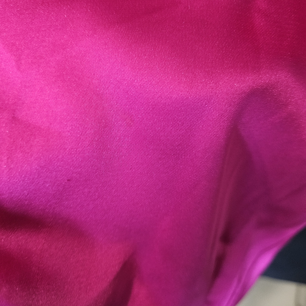 Amsale Strapless Satin Jumpsuit - Picture 15 of 16